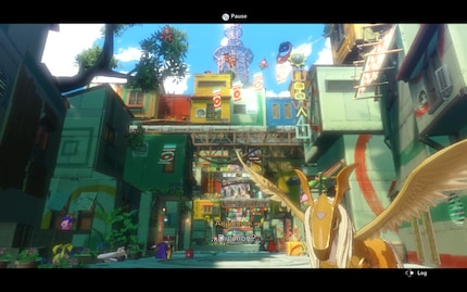 Central Town ist bunt.