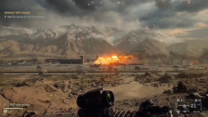 Grosse Schlachtfelder sind das A und O in «Battlefield» und auch in der Kampagne sorgen sie für die besten Momente.