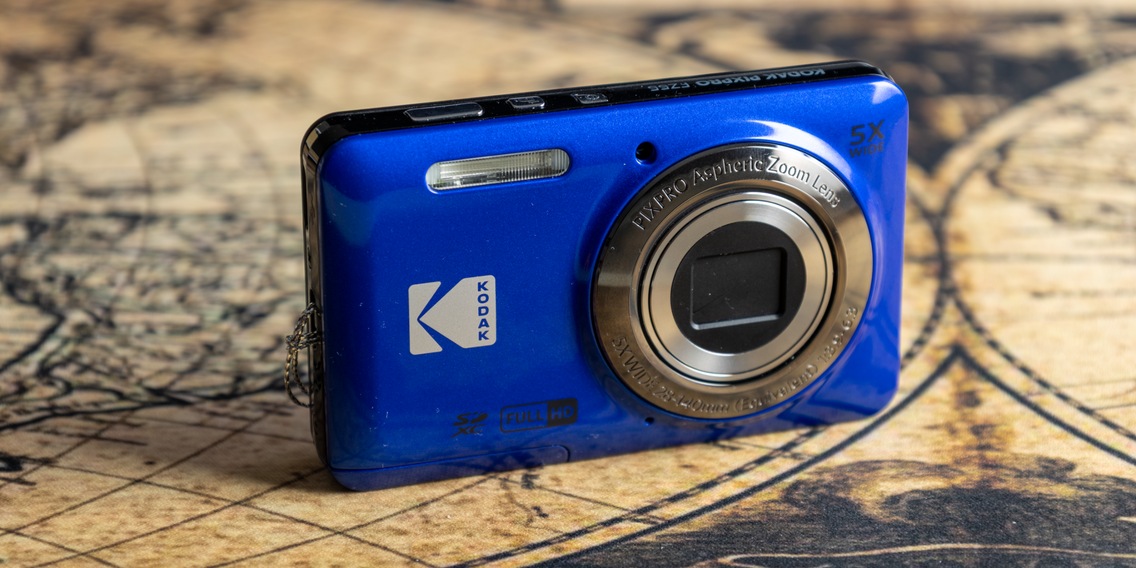 Appareil Photo Numérique Kodak Pixpro FZ55 Bleu 16MP, Zoom 5x, Vidéo Full HD 1080p - Neuf