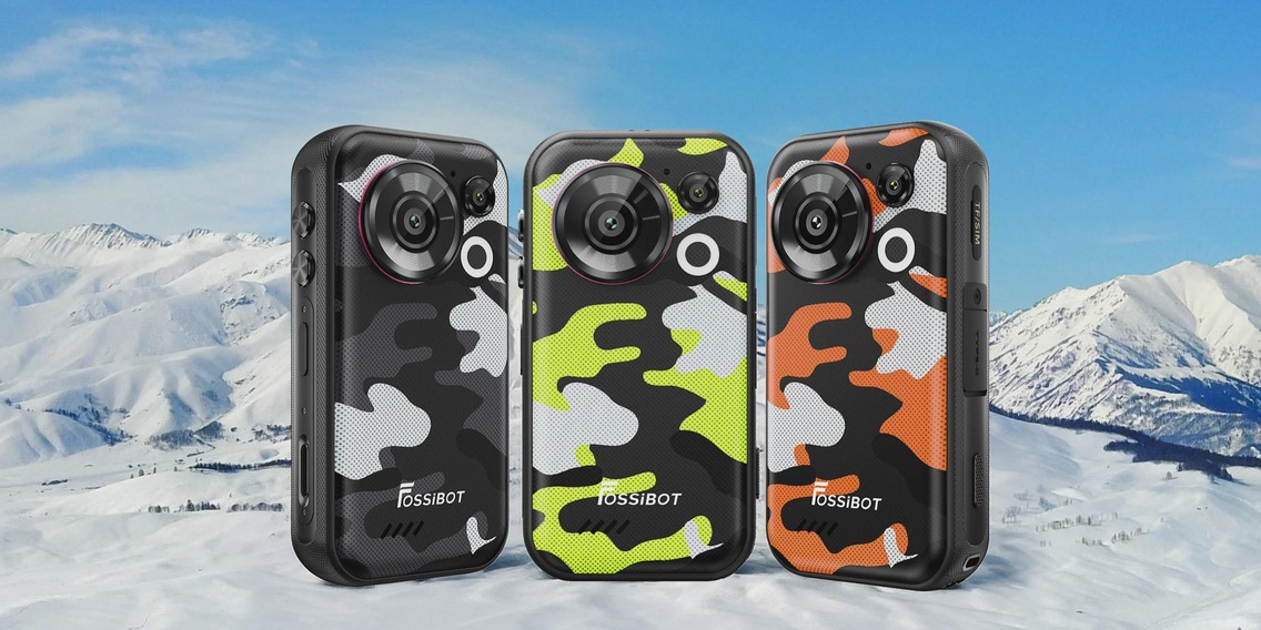 Fossibot F116 Pro: compact 4-inch smartphone and action cam in one ...
