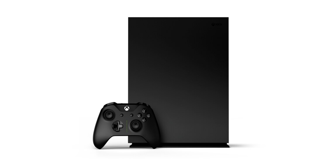 Die streng limitierte Xbox One X Project Scorpio Edition (bereits ausverkauft)