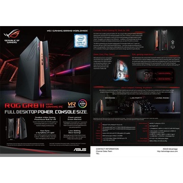 ASUS GR8 II-T045Z VR Ready Gaming Mini PC - Intel Core i7-7700
