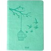 Simplex Ladytimer Pocket Carribean Green (A5, Hardcover, French, English, Italian, German)