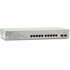 Allied Telesis Allied Telesis, 10 Port Gigabit Ethernet Switch, PoE+, 2 SFP (12 ports)