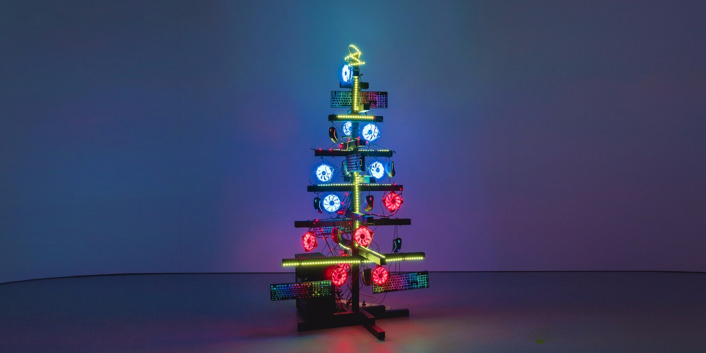 Wir basteln uns einen Nerd-Weihnachtsbaum