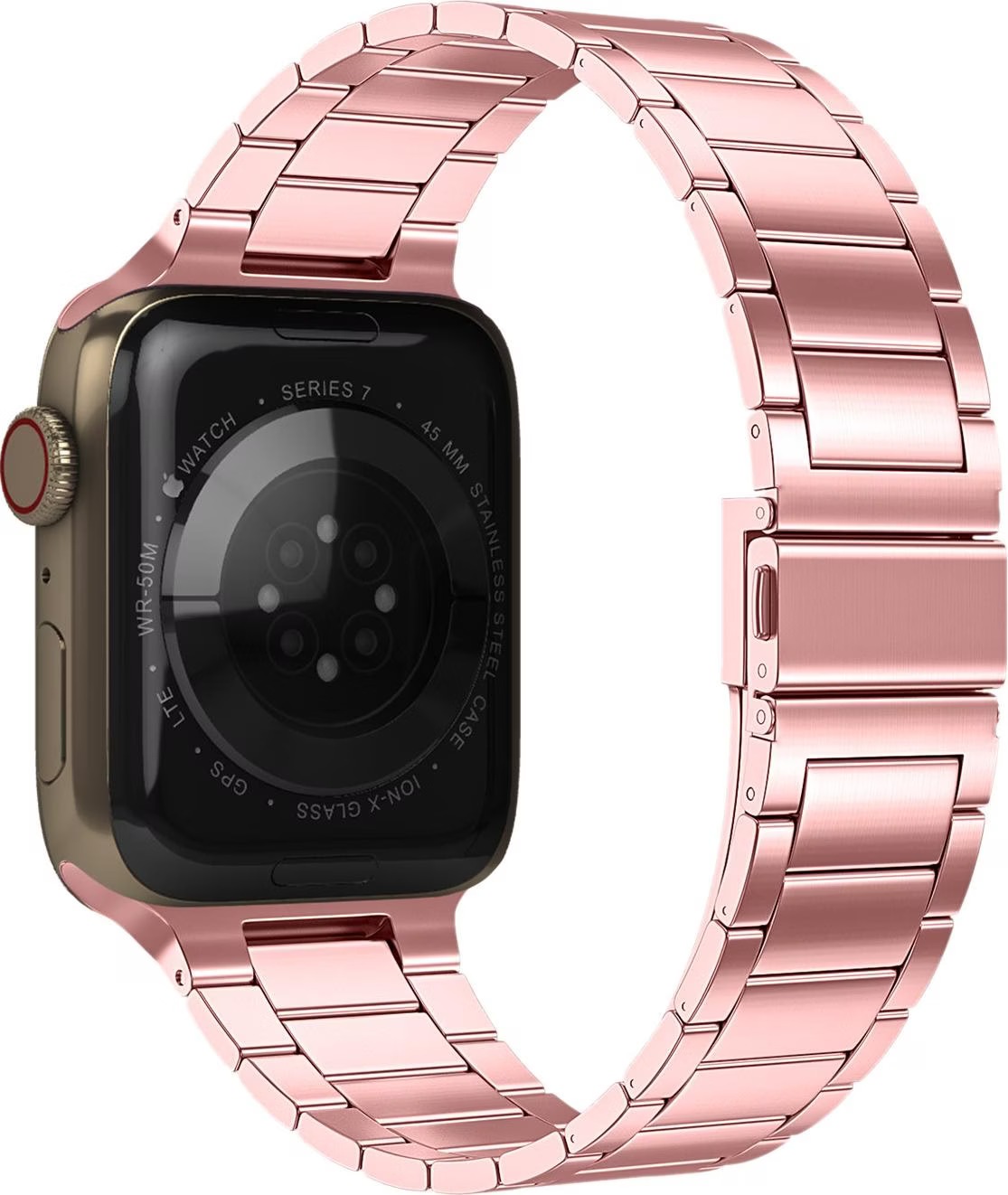 Avizar Ersatzarmband (44 mm, 45 mm, Metall, Apple Watch Series 6, Apple ...
