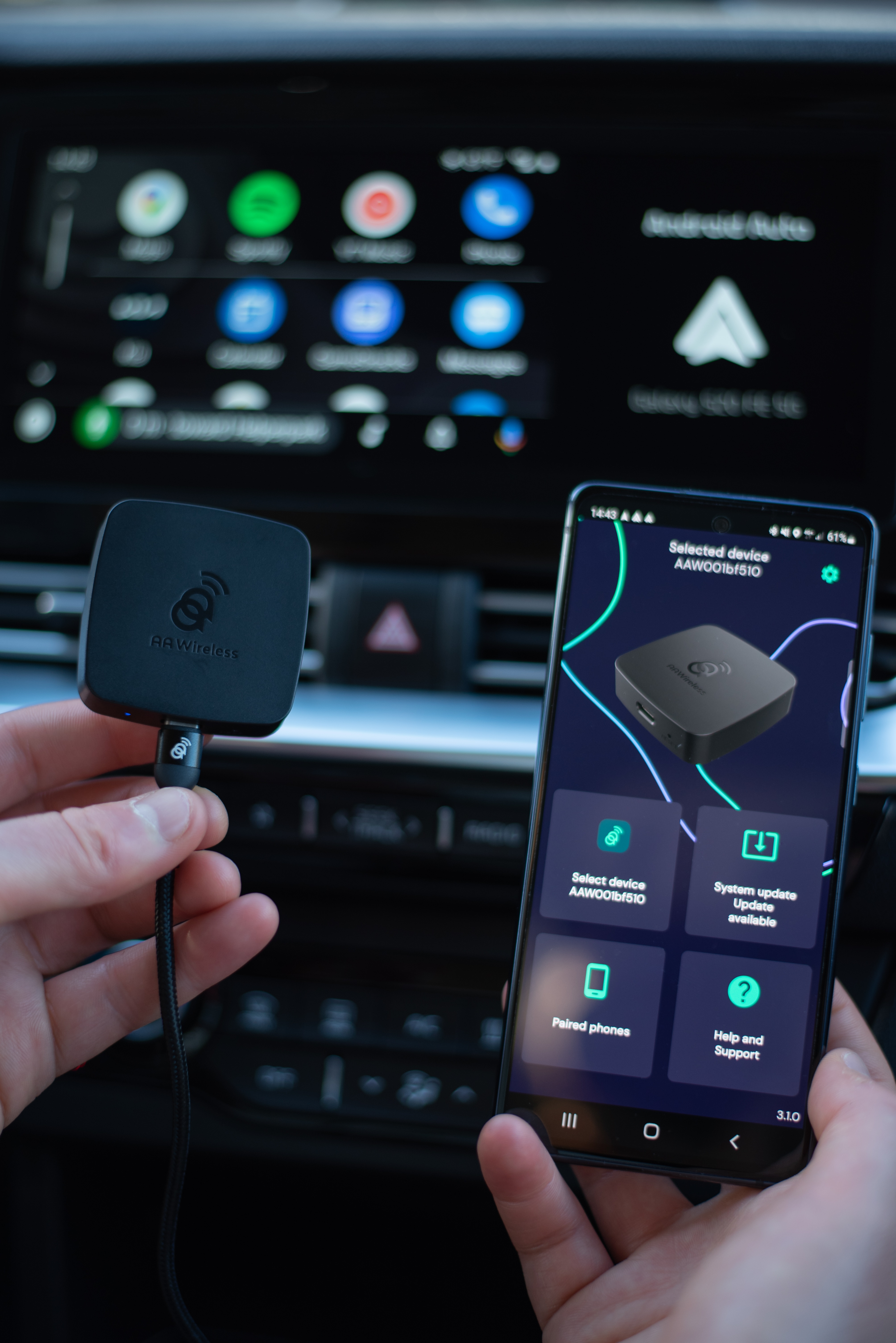 AAWireless Wireless Android Car Adapter - buy at Digitec