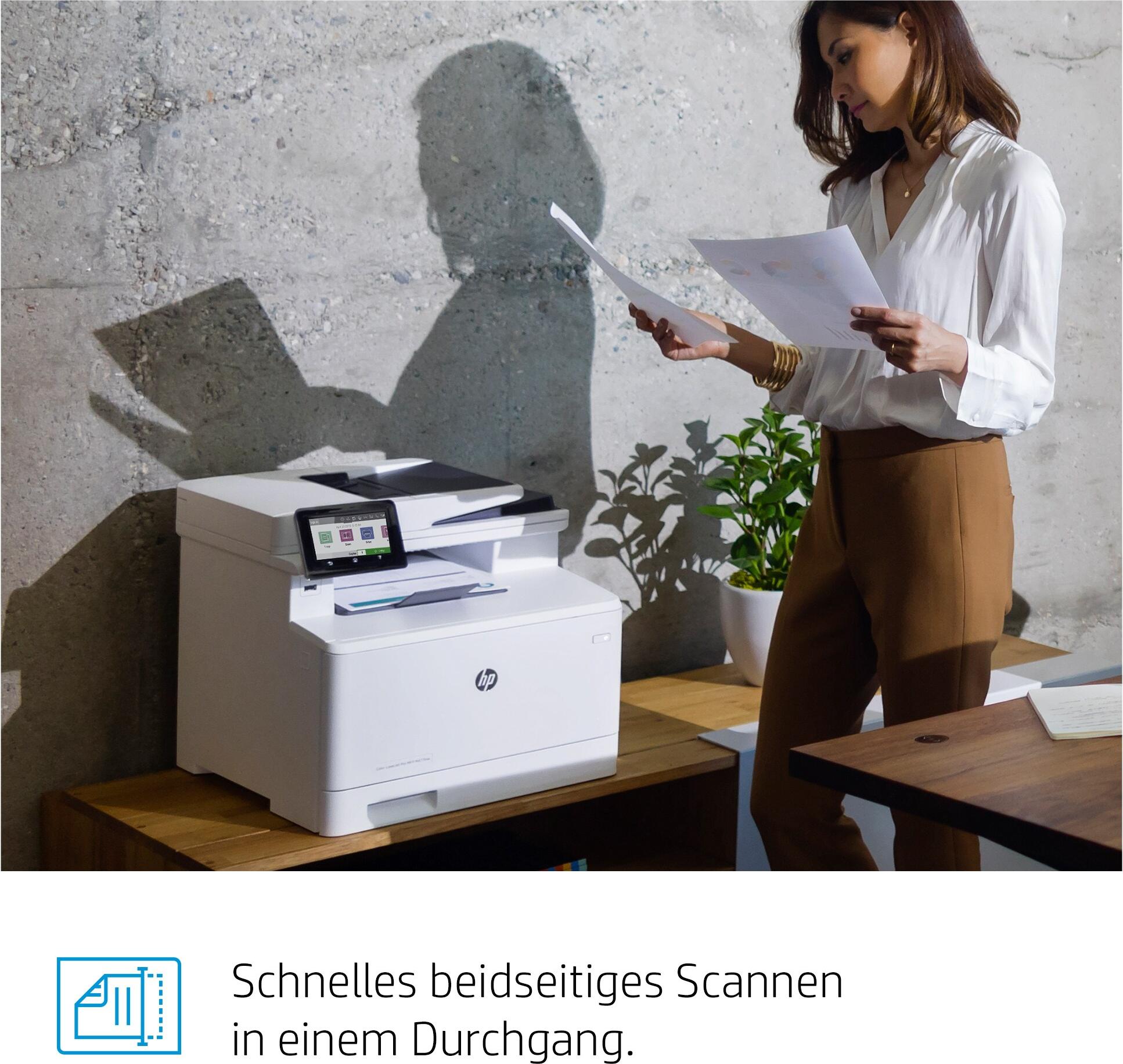 HP M479fdn Color LaserJet Pro Laser Farbe kaufen bei Digitec