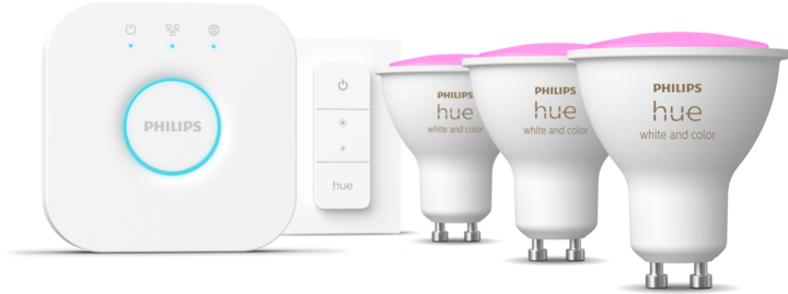 Philips hue starter kit gu10 colour sale