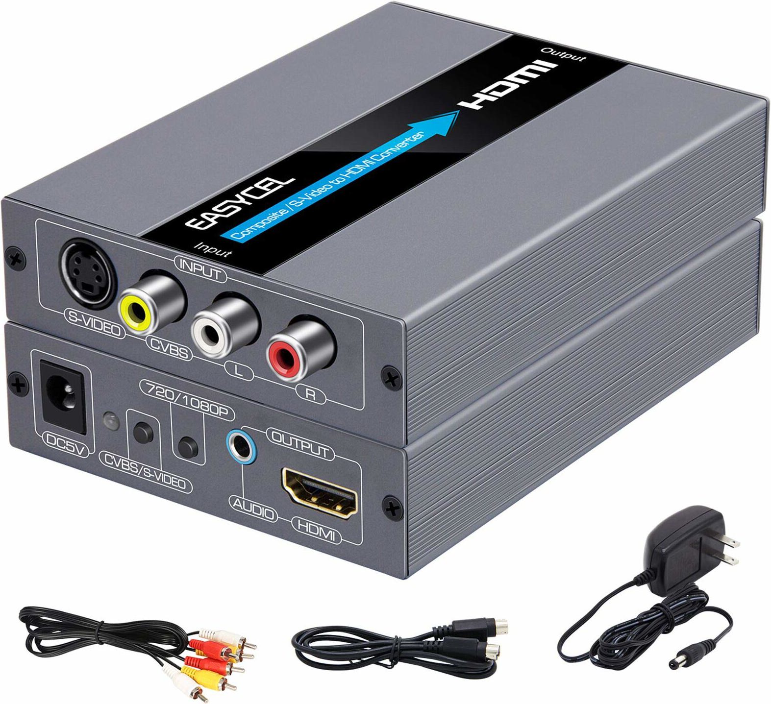 Easycel RCA S Video to HDMI Converter Accessories buy at digitec