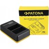 Patona Chargeur USB double LCD Nikon EN-EL15 (Chargeur)