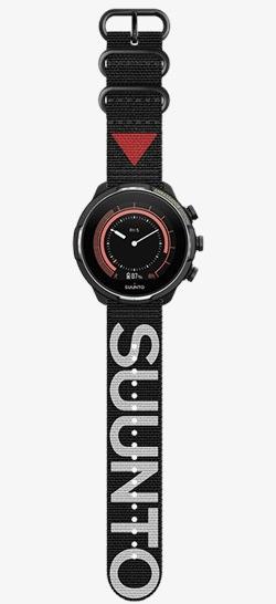 Suunto 9 Baro Titanium Ambassador Edition Silicone Strap 50 mm Polyamide One size Digitec