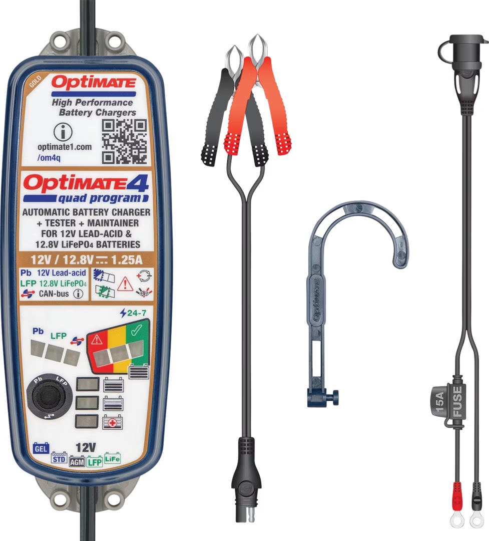 Tecmate OptiMate 4 Quad Programme (12V, 1.25 A) buy at digitec