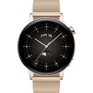 Huawei Watch GT3 (42 mm, Kunststoff, Stahl, One Size) - digitec