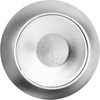 Velleman Mini Round Metal Push Button With White Button 1P Spst Off-(On)