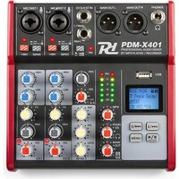 Power Dynamics PDM-X401 Console de mixage 4 canaux (Studio et mixeur live)