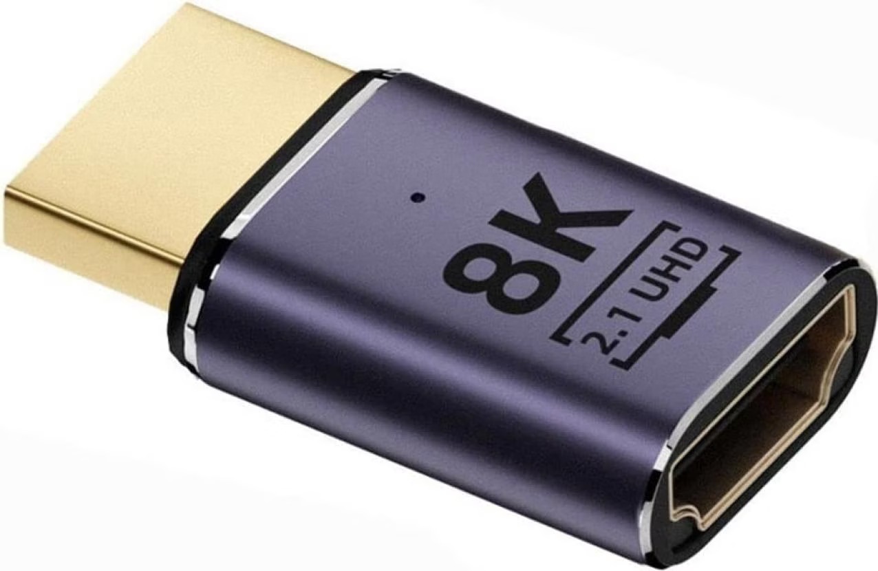 Adaptateur USB-C Vers HDMI 2.1 8K - Support 8K@60Hz, 4K@120Hz, HDR, Compatible Thunderbolt 3/4 Pour Tablette, Téléphone