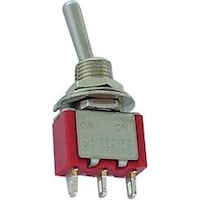 Velleman Vertical Toggle Switch Spdt On-(On)