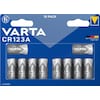 Varta CR123A (10 pcs, CR123A, 1430 mAh)