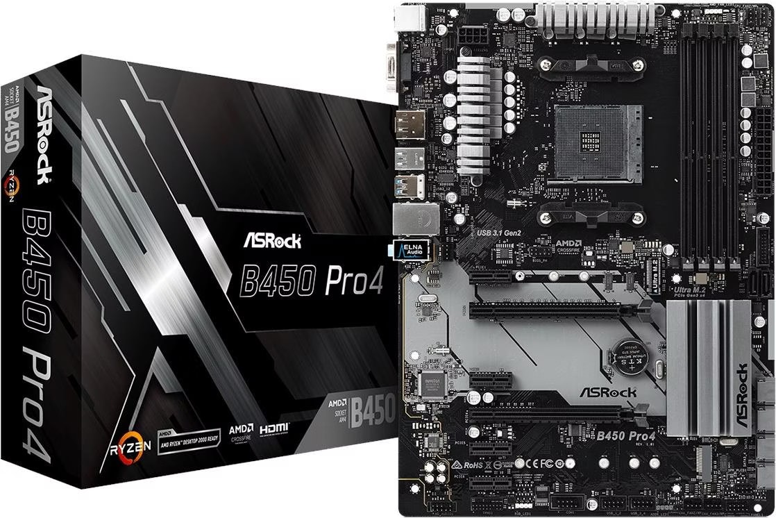 AsRock B450 Pro4 - kaufen bei Digitec