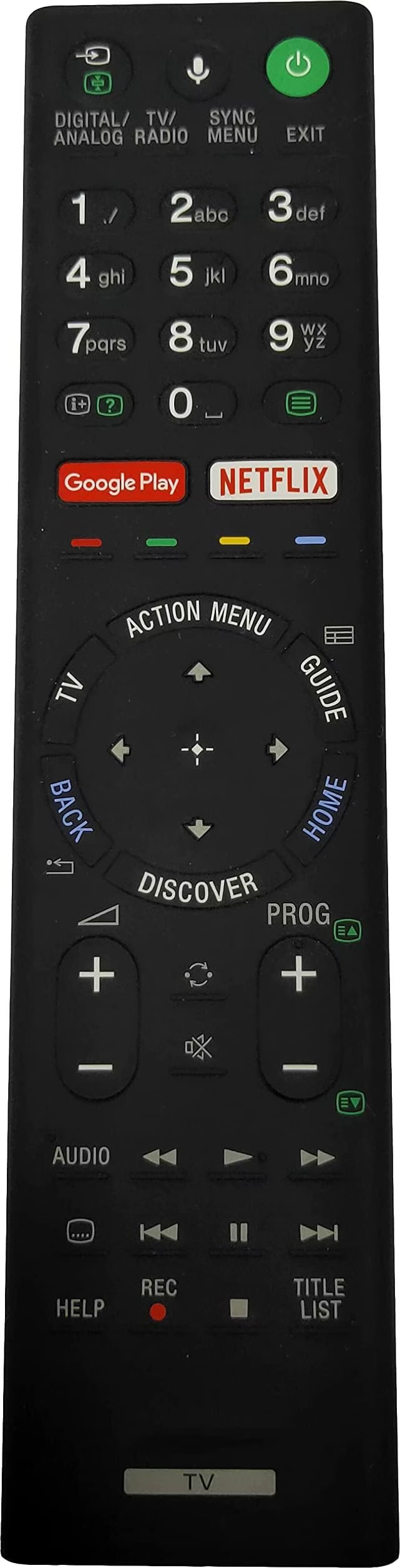 Nouveau RMF-TX600E pour télécommande Sony Smart 4K Voice TV série XG8 XG9 AG9 ZG