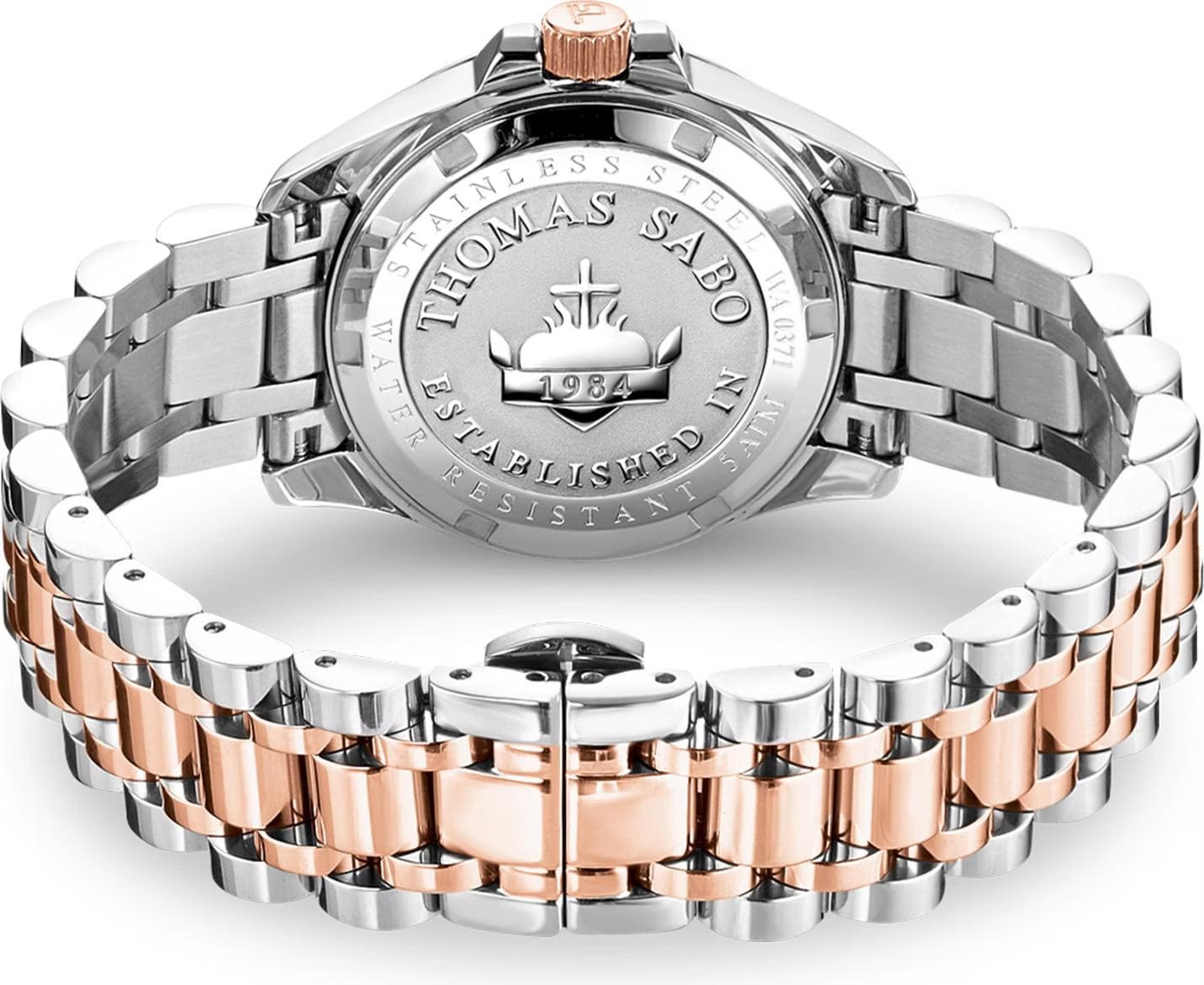 Thomas Sabo Damenuhr Edelstahl Rosegold Thomas Sabo Damenuhr