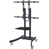 Value LCD/TV wheel stand (Universal, 100", 125 kg)