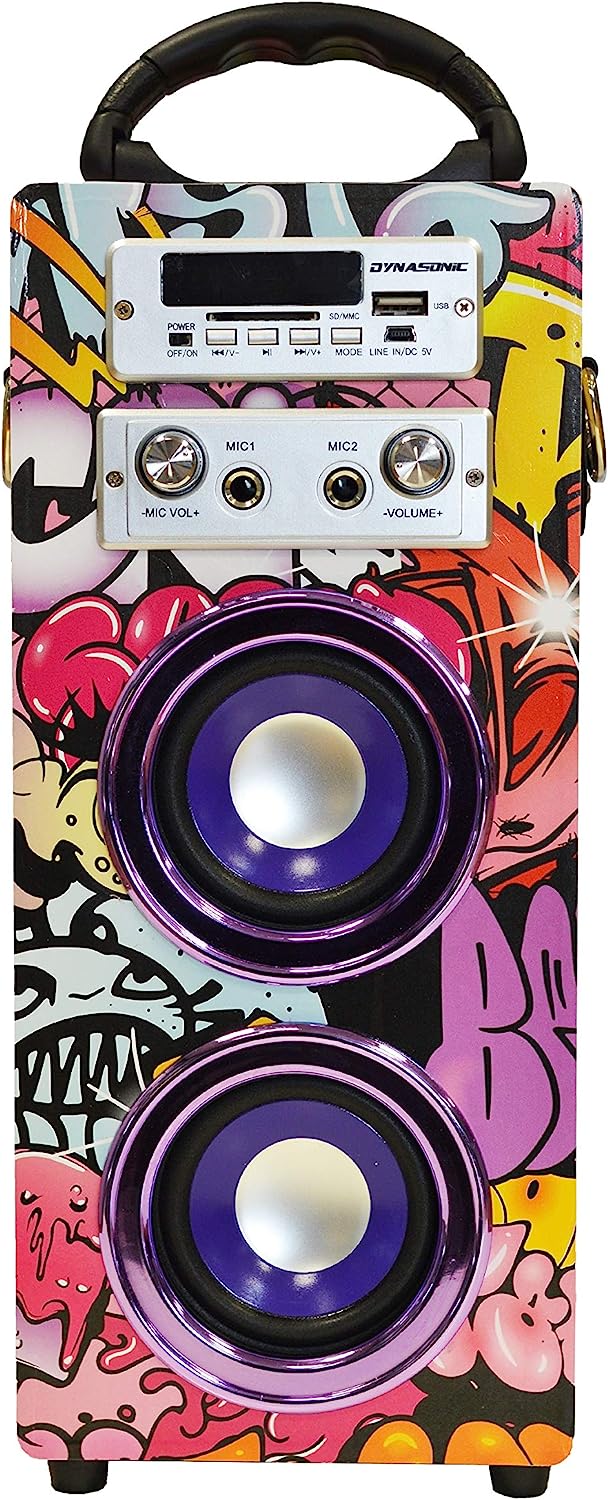 Dynasonic Bluetooth speaker for karaoke buy at digitec