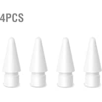 4smarts Punte di ricambio per Apple Pencil (1a gen./2a gen.) set da 4 pezzi