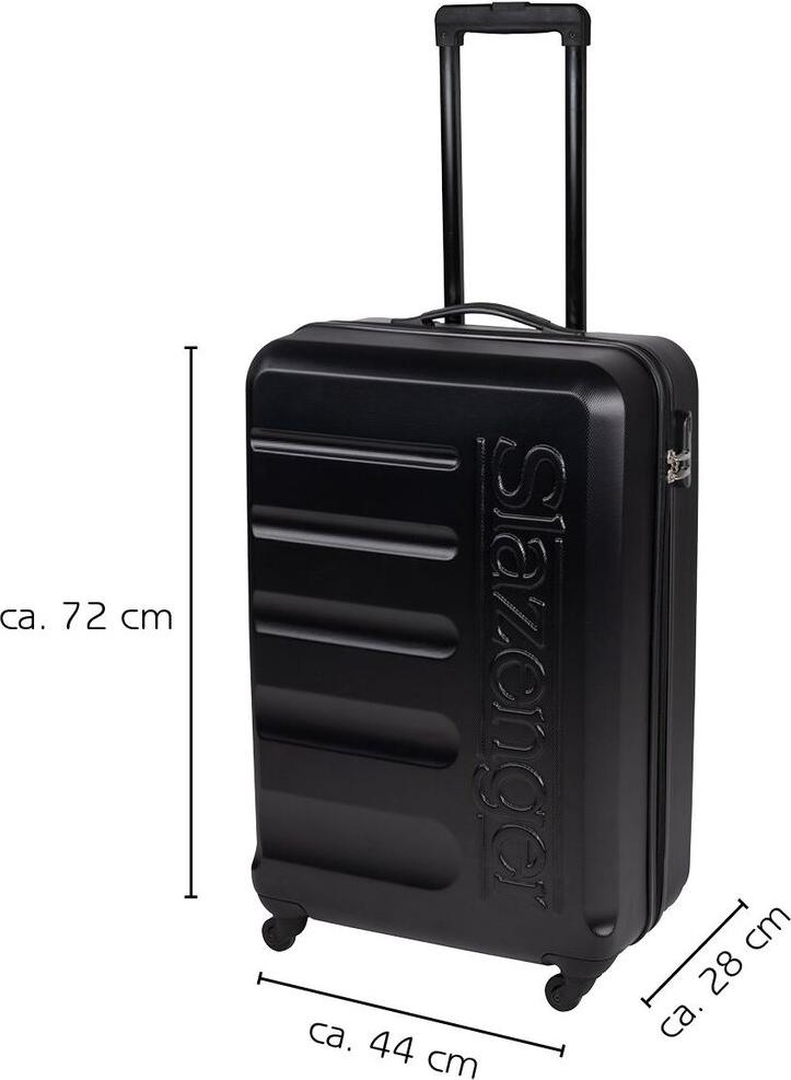 Slazenger Trolley Set 18 22 26 ABS 3pcs Hand luggage up to 50 litres M 50 90l L 90 115l Digitec