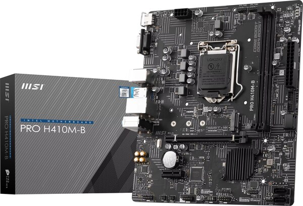 MSI PRO H410M-B (LGA 1200, Intel H410, mATX) - kaufen bei digitec