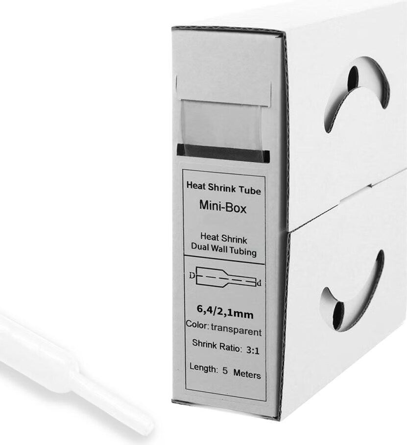 Tubo Termoretraibile Rosso 5m - Restringe Da 25.4mm A 12.7mm Per Isolamento Cavi - Foto 9