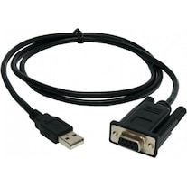 Exsys EX-1301-2F - USB zu 1 x RS232 mit Buchsen Anschluss 9 Pin