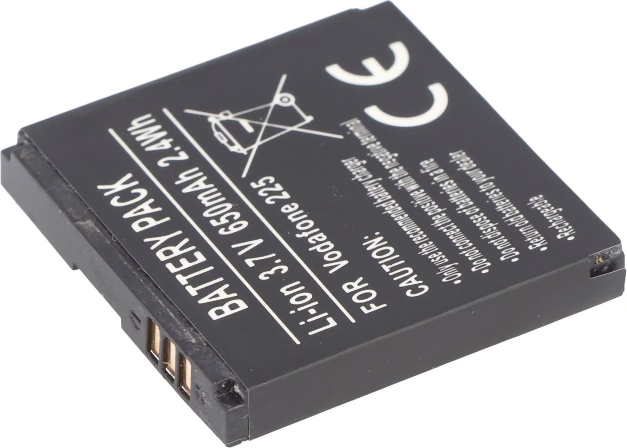 Batteria per Vodafone 125 / 225 / 246 Li-ion 3.7V 650mAh 2.4Wh