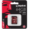 Kingston Scheda SDXC 64GB Kingston, UHS-I, U3 (SDXC, 64 GB, U3, UHS-I)