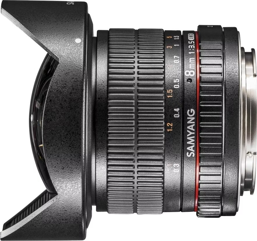 Samyang 8mm f/3.5 Asph IF MC Fisheye CSII DH - Nikon F - Digitec