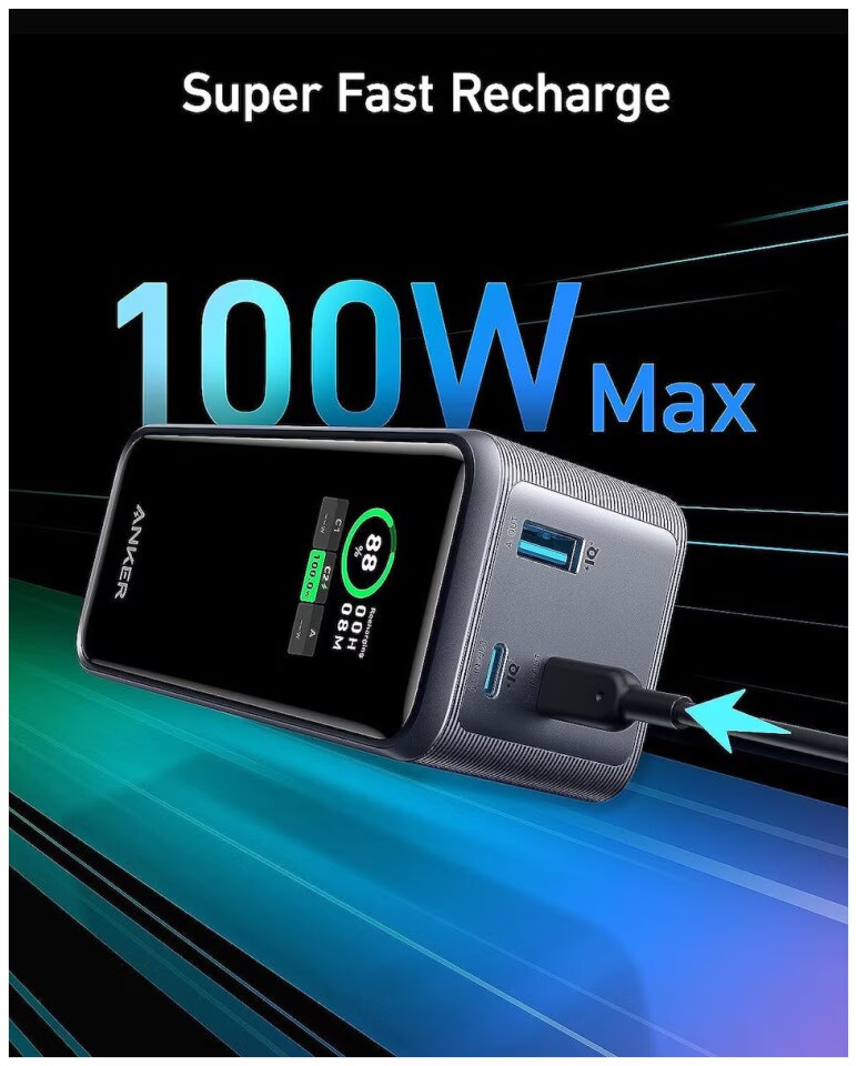 Anker  Prime Power Bank 20000m＋チャーヂャー2個 71949377-c966-4dec-a8ca-