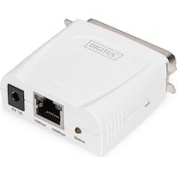 Digitus Fast Ethernet print server 1xParallel 1xRJ-45 incl. power supply unit