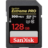 SanDisk Extreme Pro (SDXC, 128 GB, U3, UHS-II)