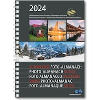 Agende Foto almanacco svizzero (A5, Inglese, Italiano, Francese, Tedesco)