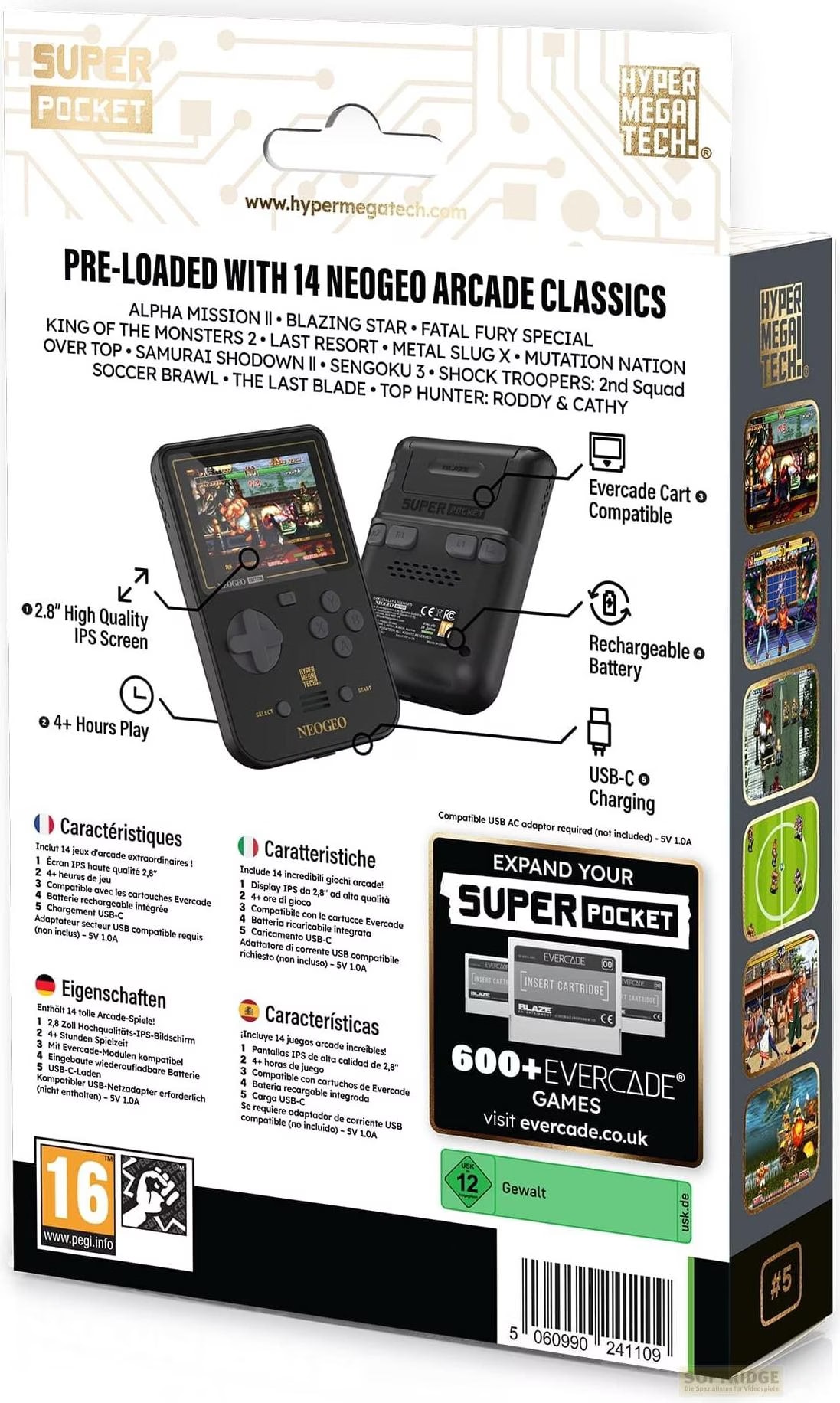 Blaze Evercade Neo-Geo Super Pocket - buy at Digitec