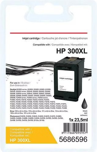 Economink 301XL Cartouche d'encre Remanufacturées pour HP 301 XL Noir