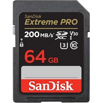 SanDisk Extreme PRO SDXC (SDXC, 64 Go, U3, UHS-I)