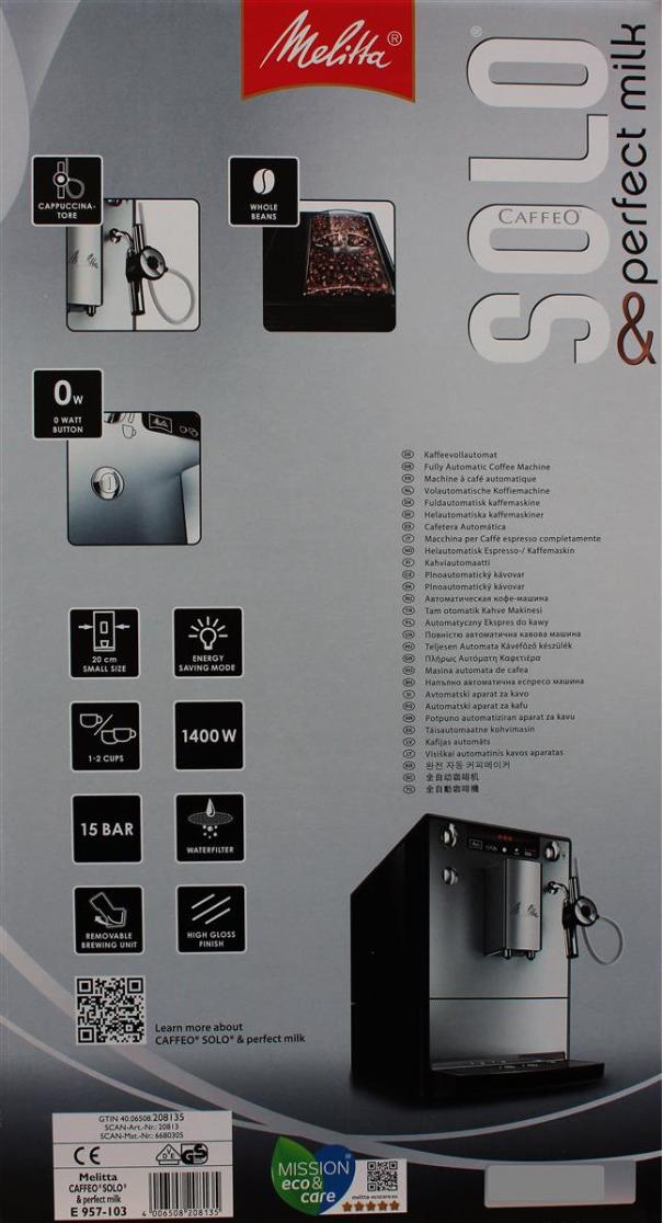 Melitta Caffeo Solo Perfect Milk buy at Digitec