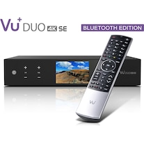 Vu+ Duo 4K SE BT (4.10 GB, Twin DVB-S2, CI-Schacht)