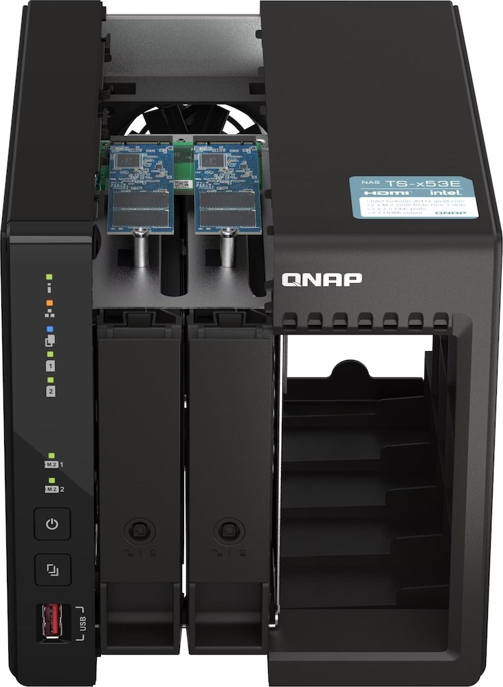 QNAP TS-253E-8G (0 TB) - kaufen bei digitec