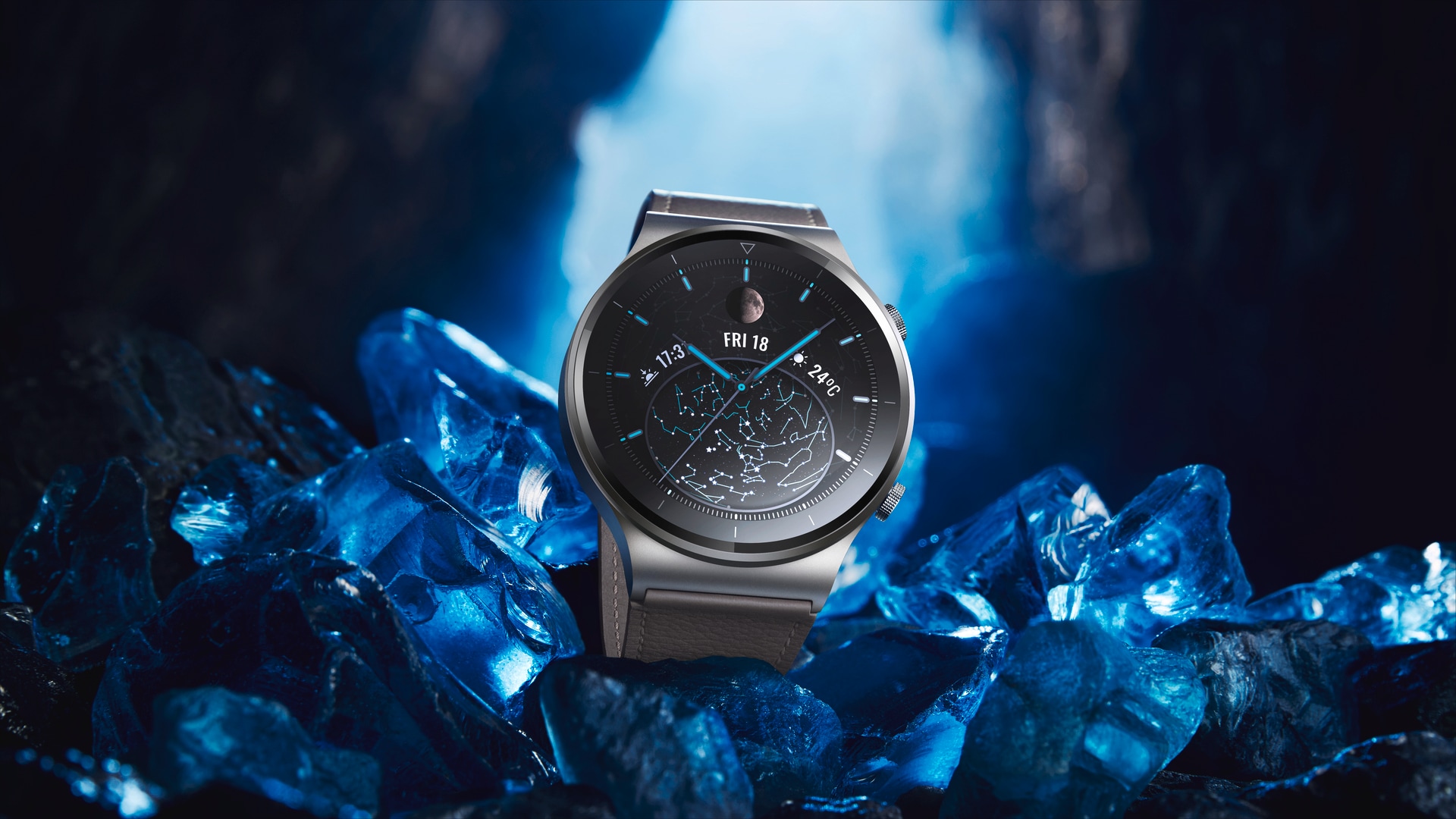 Huawei Watch GT 2 Pro Classic 46 mm Titanium One size Digitec