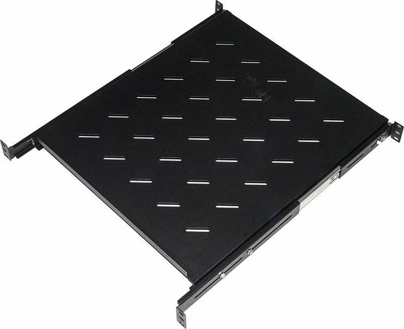 ARMADIO RACK RIPIANO 1 UNITÀ, 1 PROF.550 MM UNIV. NERO ESTRAIBILE - digitec