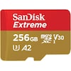 SanDisk Extreme microSD A2 (microSDXC, 256 Go, U3, UHS-I)
