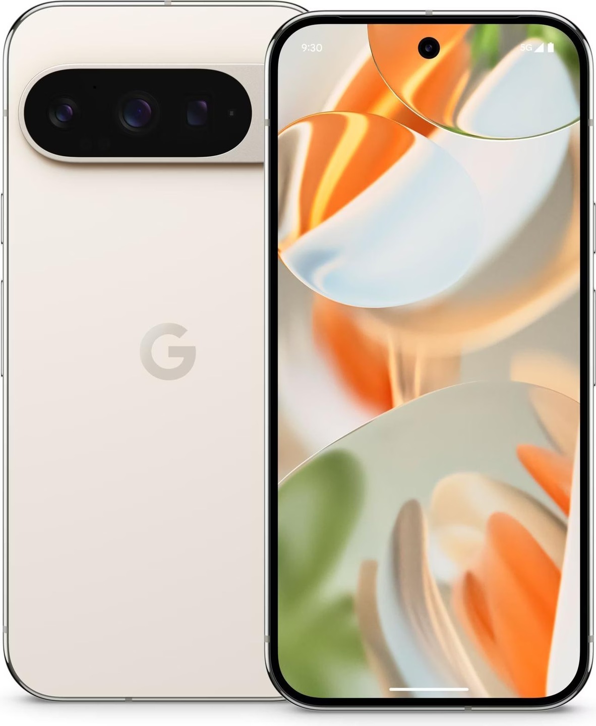 Google Pixel 9 Pro (128 GB, Porcelain, 6.30", Dual SIM, 50 Mpx, 5G